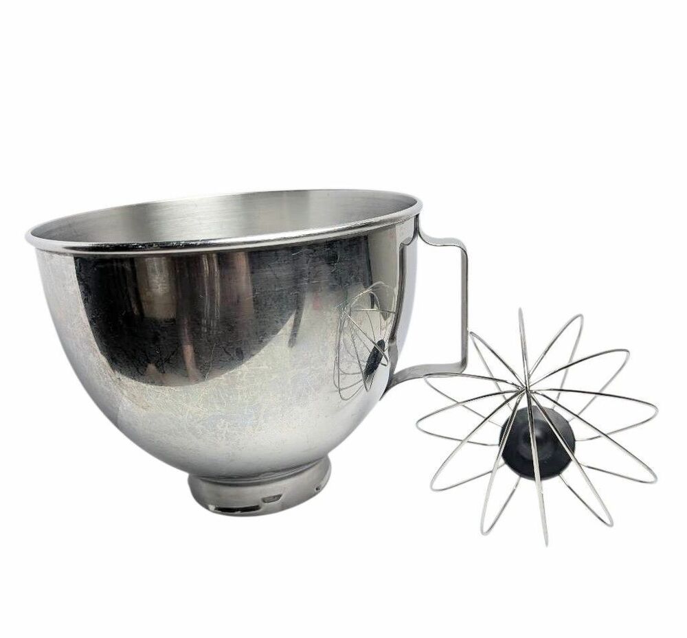 KitchenAid K45 4.5Qt Stainless Steel Mixing Bowl Tilt Stand Mixer W/ Whisk Parts